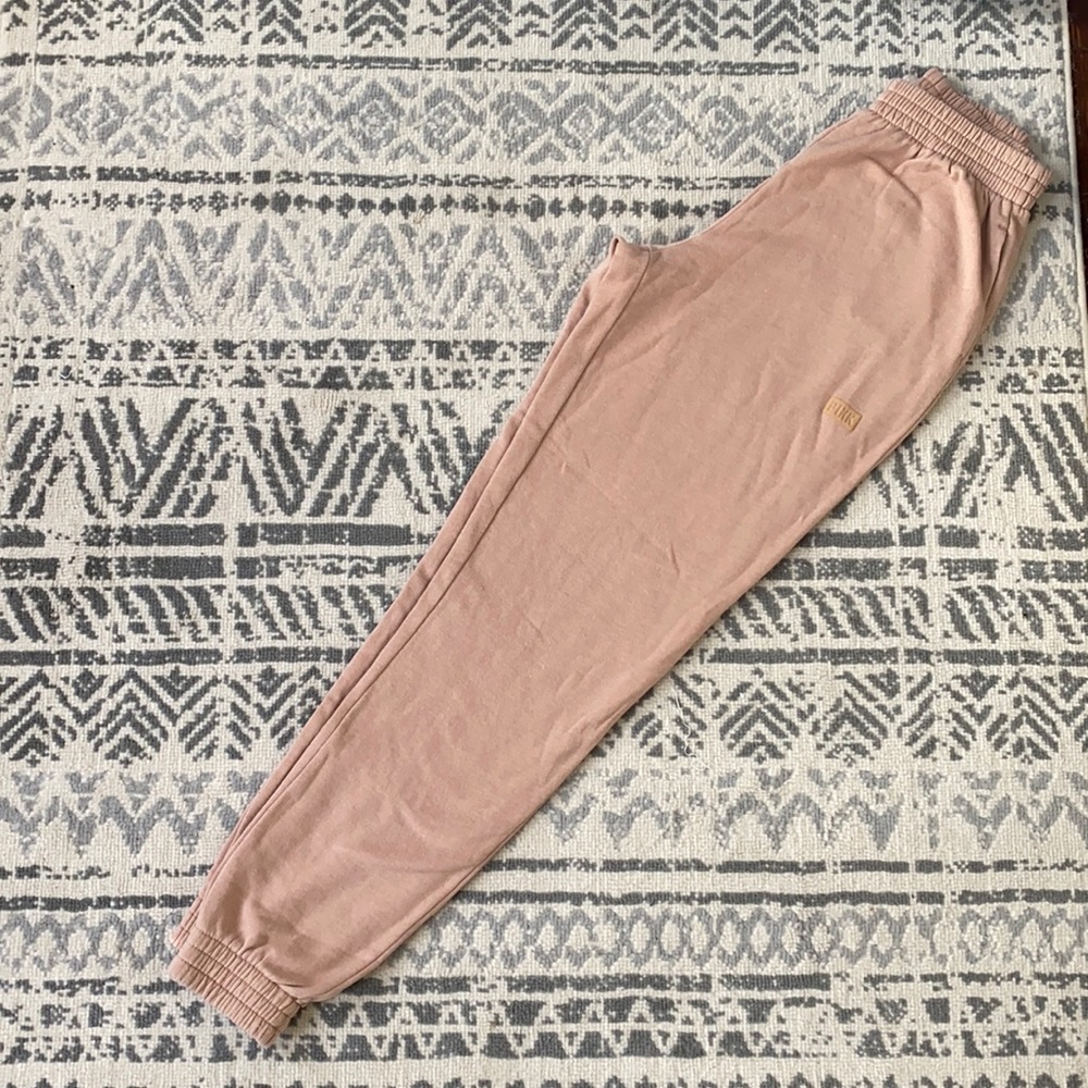 Pink Tan Joggers